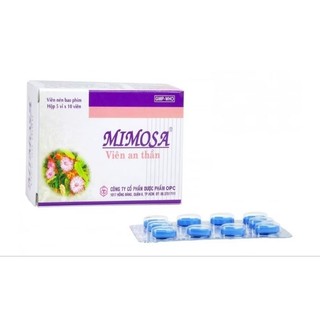 Mimosa OPC dùng cho trường hợp hồi hộp lo âu mất ngủ, ngủ không sâu giấc, suy nhược thần kinh