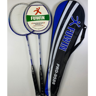 Combo Bộ 2 cây vợt cầu lông Fuwin 6082 và 9588 tặng ngay 1 hộp cầu lông 3 sao 10 quả