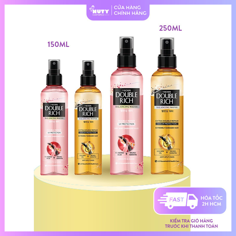 Nước Xịt Dưỡng Tóc Double Rich Extra Double Repair (120ml, 250ml)