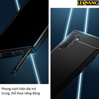 Ốp lưng Samsung Note 10 Plus Spigen Rugged Armor