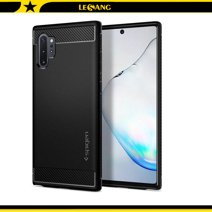 Ốp lưng Samsung Note 10 Plus Spigen Rugged Armor