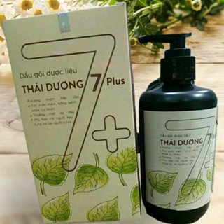 DẦU GỘI GIẢM RỤNG VÀ GIÚP MỌC TÓC THÁI DƯƠNG 7 PLUS 250ML TÓC MƯỢT KO CẦN DẦU XẢ