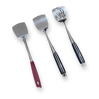 Sạn inox bít, sạn inox lổ dài 28cm nhỏ