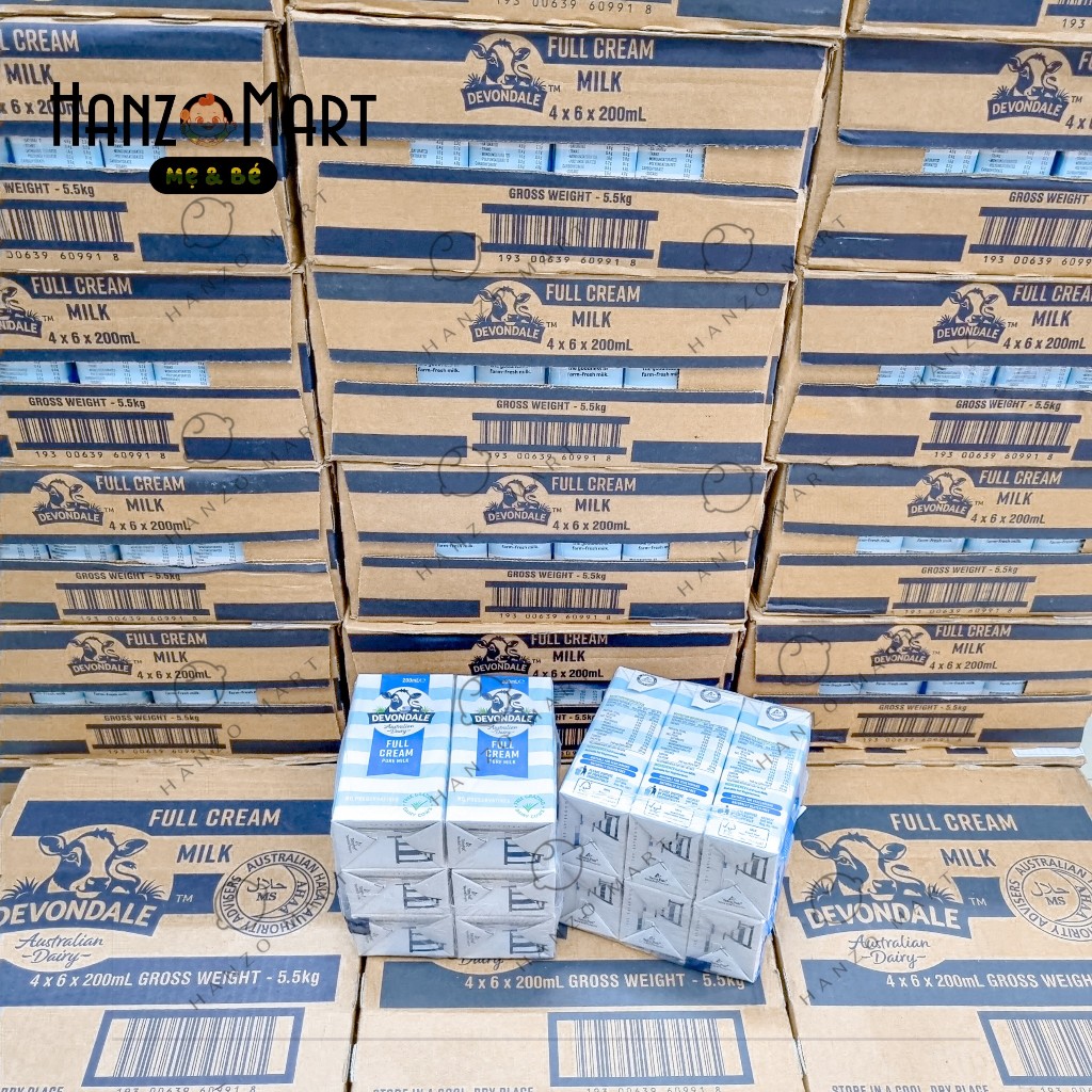 Sữa tươi Devondale full cream Úc