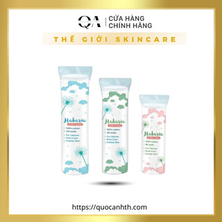 Bông tẩy trang Habaria Cotton Pads cây tròn
