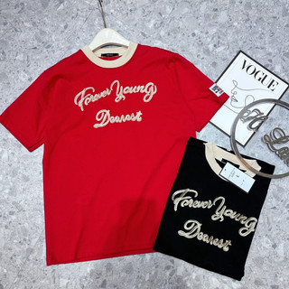 ÁO PHÔNG ĐỎ FOREVER YOUNG PHỐI CỔ BE CAO CẤP