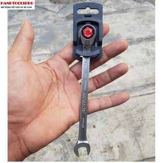 10mm Cờ lê vòng miệng tự động có kháo điều chỉnh ACTION