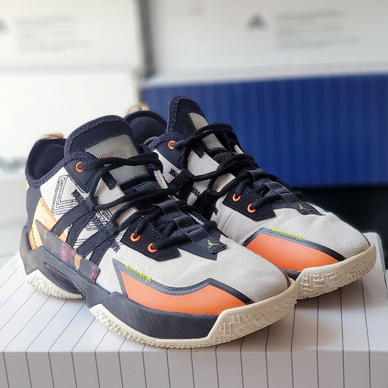 Giày Air Jordan One Take Black Orange, size 40.5, real 2hand