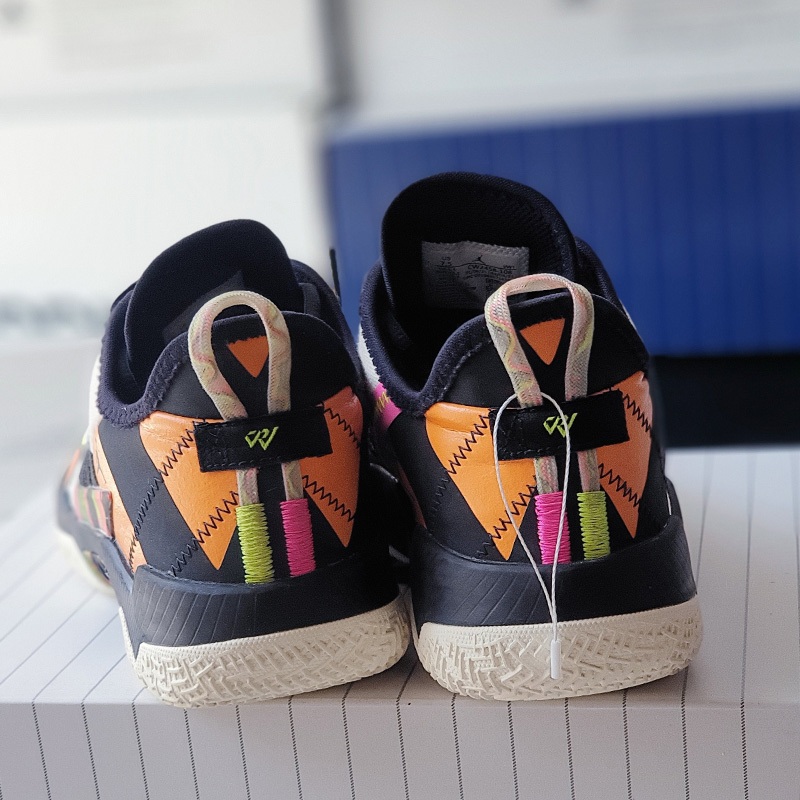 Giày Air Jordan One Take Black Orange, size 40.5, real 2hand