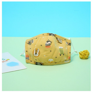 Khẩu trang vải Cotton cho bé từ 1 đến 8 tuổi