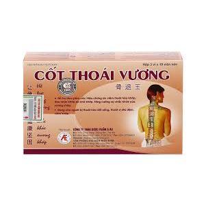 Thương hiệu Y Dược Quốc Tế IMC Cốt Thoái Vương hỗ trợ giảm thoái hóa đốt sống hộp 30 viên