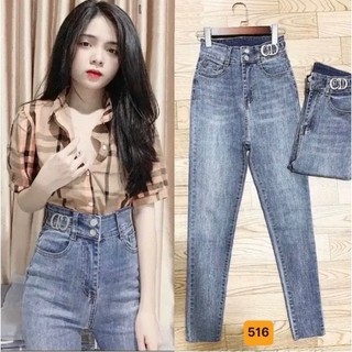 8 MẪU Quần JEAN Nữ 2021 Lưng Cao chuần shop VNXK bao đẹp chất lượng ,bó co giãn vải dày mịn( đổi trả nếu không ưng)0