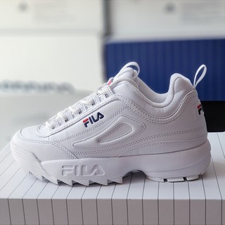 Giày thể thao Fila Discruptor 2 trắng, size 39, real 2hand