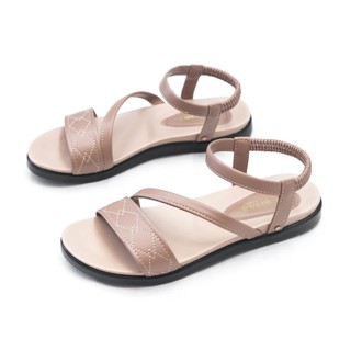 Giày sandal quai hậu đế bằng quai ngang nữ bita's syn.286 - bitas