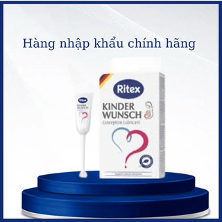 Hàng Nhập Khẩu - Tuýp Ritex Kinder  Đức Hỗ Trợ Thụ Thai (Bán Lẻ Ống ), 1 ống Gel Ritex Kinderwunsch Đức
