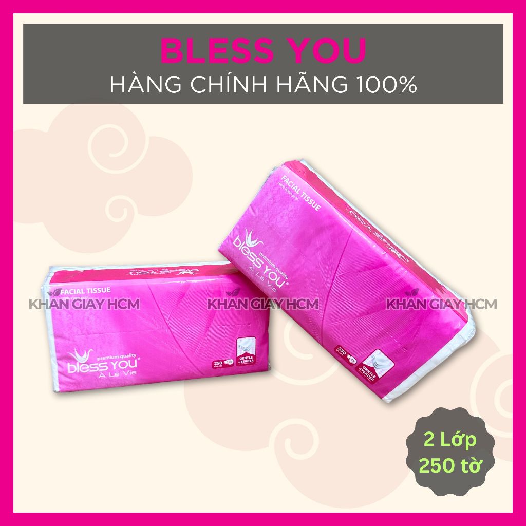 🔥  KHĂN GIẤY BLESS YOU  CHÍNH HÃNG | KHĂN GIẤY HCM 🔥