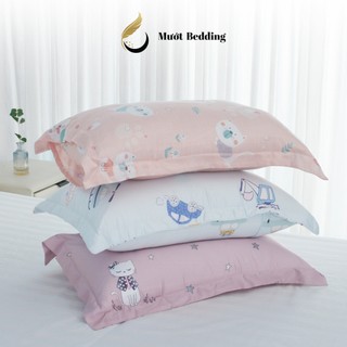 Áo gối nằm Mướt bedding chất liệu 100% tencel size 40x60, 50x70