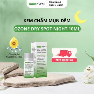 Kem dưỡng giảm mụn ban đêm DottorPrimo Ozone Dry Spot Night 10ml hỗ trợ mờ thâm, giúp da căng mịn