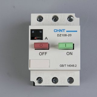 Bảo vệ chống mất pha bảo vệ quá tải động cơ điện 3 pha 380V CHINT Át bảo vệ động cơ át điều chỉnh dòng