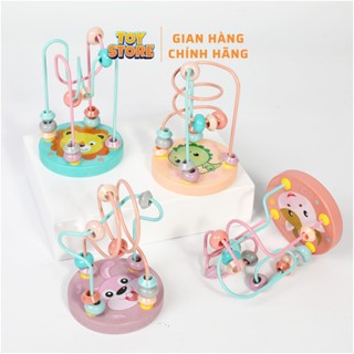 Bộ đồ chơi bàn gỗ xâu hạt luyện tư duy cho bé toystore FUDAER