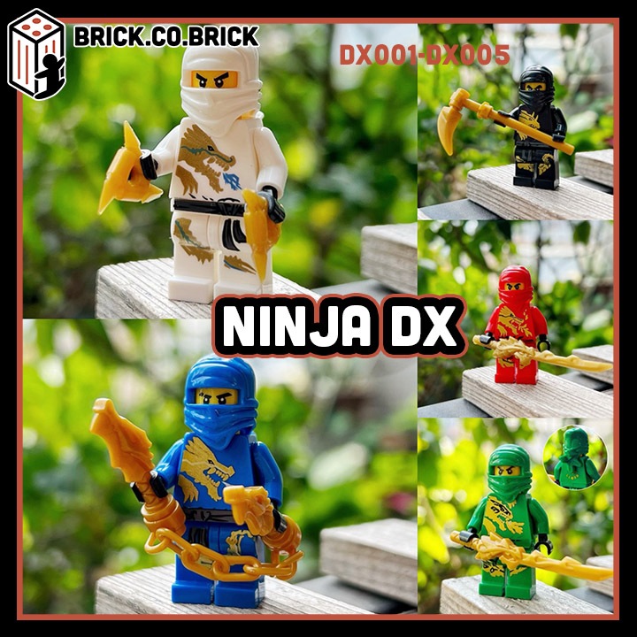 Ninja DX Mô hình Lắp ráp Nhân vật Làng Lá Đồ chơi Ninja Mới DX001-JR788