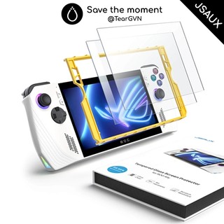 Kính cường lực trong suốt cao jsaux cho rog ally - hộp 2 miếng