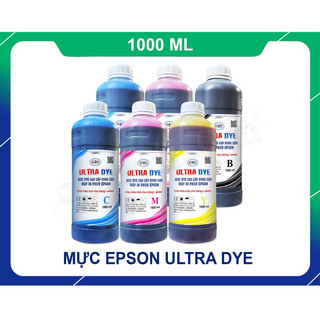 MỰC IN EPSON ULTRA DYE 6 MÀU( bình 1 Lít cho từng màu)