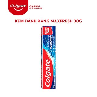  Kem đánh răng Colgate MaxFresh bạc hà the mát 30g /tuýp