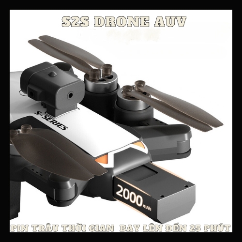 Flycam S2S Camera Kép Siêu Nét, Tránh Chướng Ngại Vật Thông Minh, Định Vị Luồng Quang Học Giữ Vị Trí Tốt | BigBuy360 - bigbuy360.vn