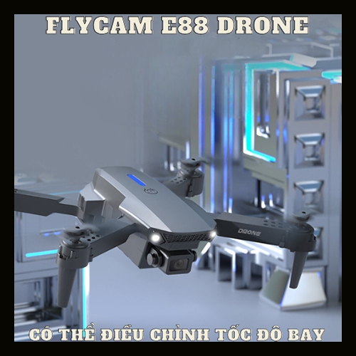 Flycam E88 Chất Lượng 4K, Kết Nối Wifi, Điều Khiển Từ Xa, Quay Phim Và Chụp Ảnh Trên Không Bằng Điện Thoại | BigBuy360 - bigbuy360.vn