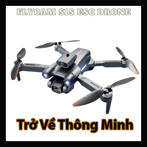 Flycam S1S Camera Kép 4K - Động Cơ Không Chổi Than Bay Ổn định, Cảm Biến Thông Minh Giúp Tránh Va Trạm | BigBuy360 - bigbuy360.vn