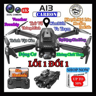 Flycam A13 Carbon - Camera 4K, Động Cơ Không Chổi Than, Wifi Điều Khiển Từ Xa, Quay Phim và Chụp Ảnh điện thoại