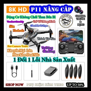 Flycam P11 PROMAX Nâng Cấp Camera 8K, Với Định Vị Quang Học Tránh Chướng Ngại Vật, Giữ Vị Trí Cân Bằng