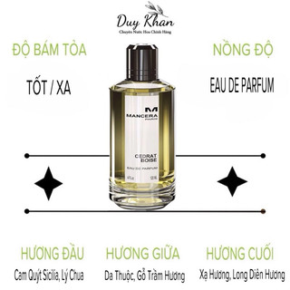 10ml nước hoa nam nữ mancera cedrat boise edp | nước hoa chính hãng.