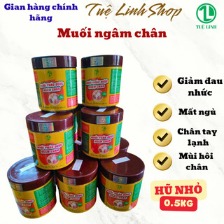 Combo sỉ 10 hũ muối ngâm chân thảo dược Tuệ Linh