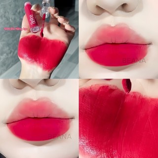Son velvet lips màu đỏ hồng tươi xinh xinh