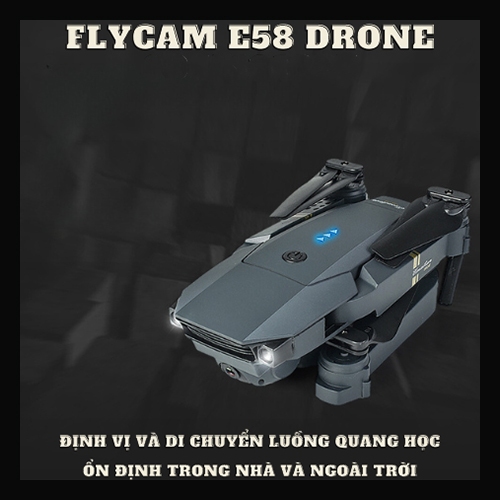 Flycam E58 Camera Kép 4K, Kết Nối Wifi Điều Khiển Từ Xa Bằng Điên Thoại Quay Phim và Chụp Ảnh Full HD | BigBuy360 - bigbuy360.vn