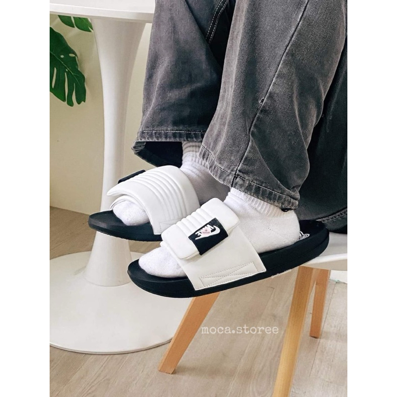 Dép quai ngang NK xé dán mẫu mới nhiều màu sắc