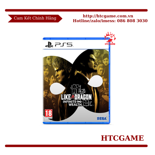 Đĩa game Yakuza: Like a Dragon Day Ichi dành cho máy PS4/PS5