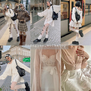 Ballerina Wrap Skirt - chân váy lụa satin dạng quấn