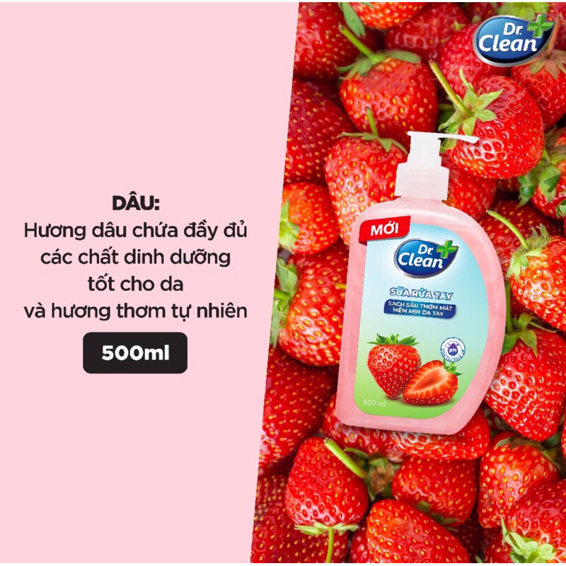 Nước rửa tay Dr.Clean 500ml