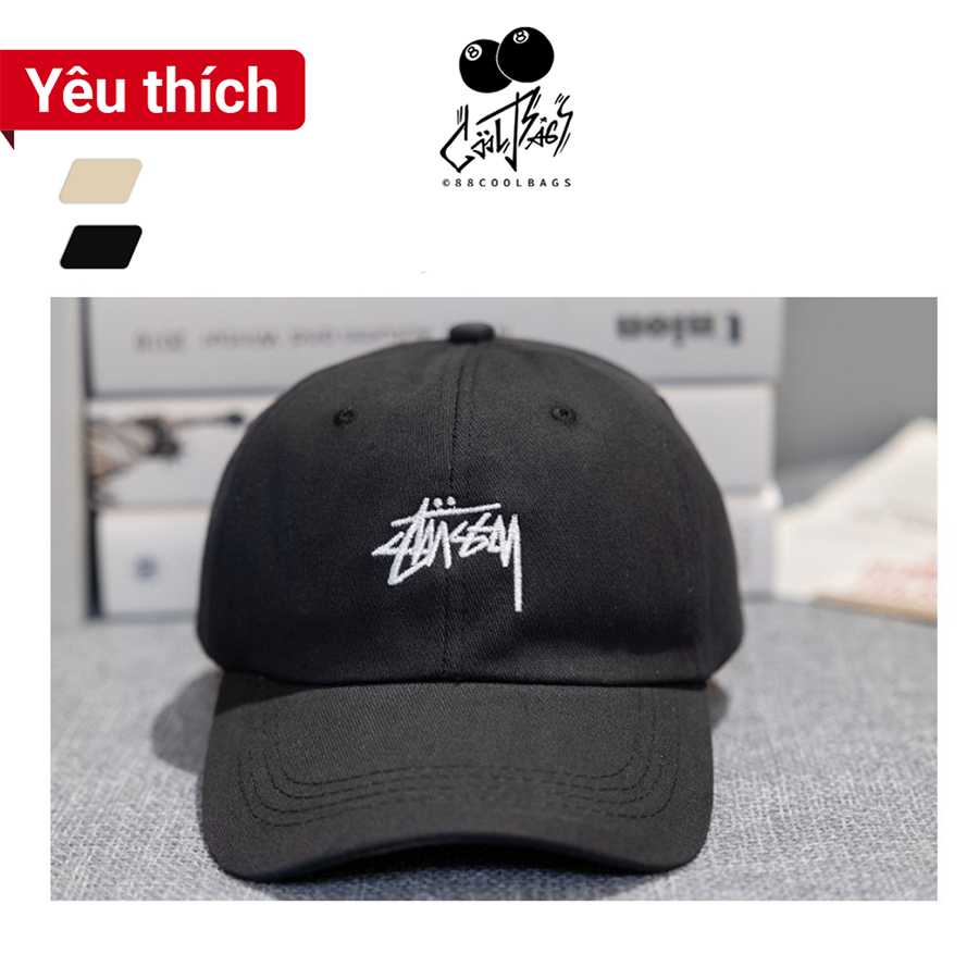 ⚡ Mũ Lưỡi Trai Stussy VNXK | Logo thêu sắc nét