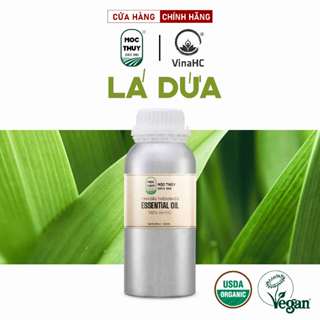 Tinh dầu Lá Dứa nguyên chất hữu cơ MỘC THỦY dung tích 500ml/1L khử mùi làm thơm phòng thư giãn - Đạt chuẩn chất lượng