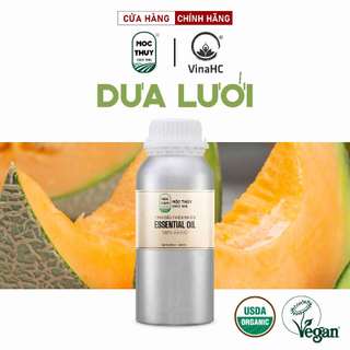Tinh dầu Dưa Lưới nguyên chất hữu cơ MỘC THỦY khử mùi làm thơm phòng thư giãn 500ml,1000ml - Đạt chuẩn chất lượng