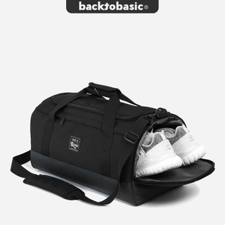 Túi trống thể thao du lịch chống nước Back To Basic - DAFFURU có ngăn để giày