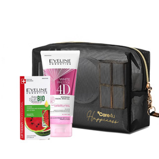 Set mỹ phẩm du lịch tiện lợi chăm sóc da trắng sáng tặng kèm túi nhỏ gọn Care4u