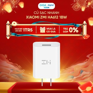 Củ sạc nhanh 18W Xiaomi ZMI HA612 cổng USB