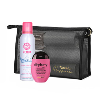 Set chăm sóc da khi đi du lịch nhỏ gọn tiện lợi tặng kèm túi Care4u