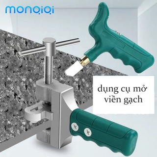 MONQIQI Bộ dao cắt kính đa năng cắt gạch men kèm theo kẹp vặn bẻ tách gạch kính cao cấp