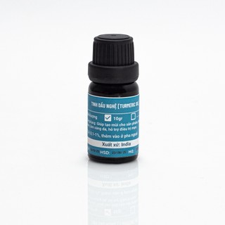 Tinh dầu nghệ dưỡng da 10gr, nguyên liệu làm mỹ phẩm - 3C